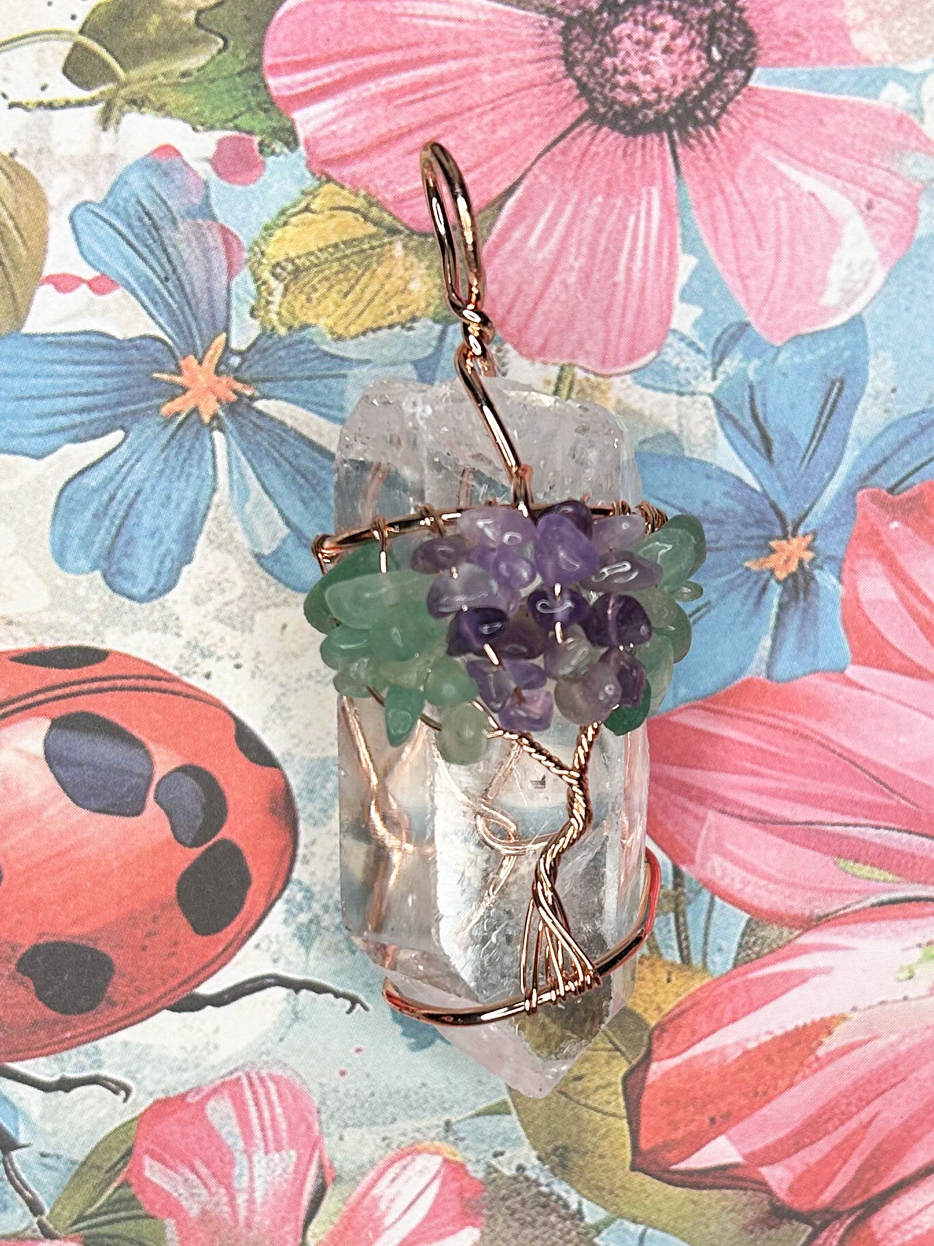 Clear Quartz Pendant QZ43