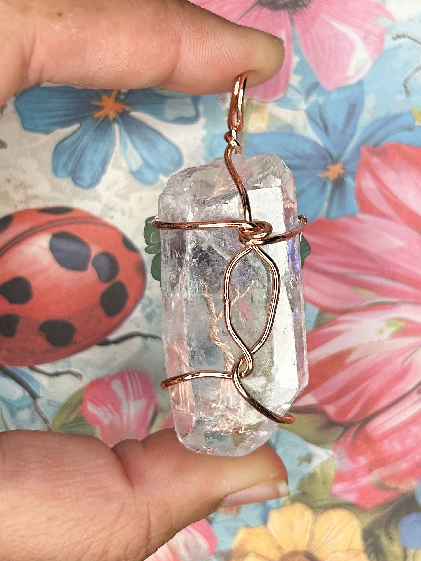 Clear Quartz Pendant QZ43
