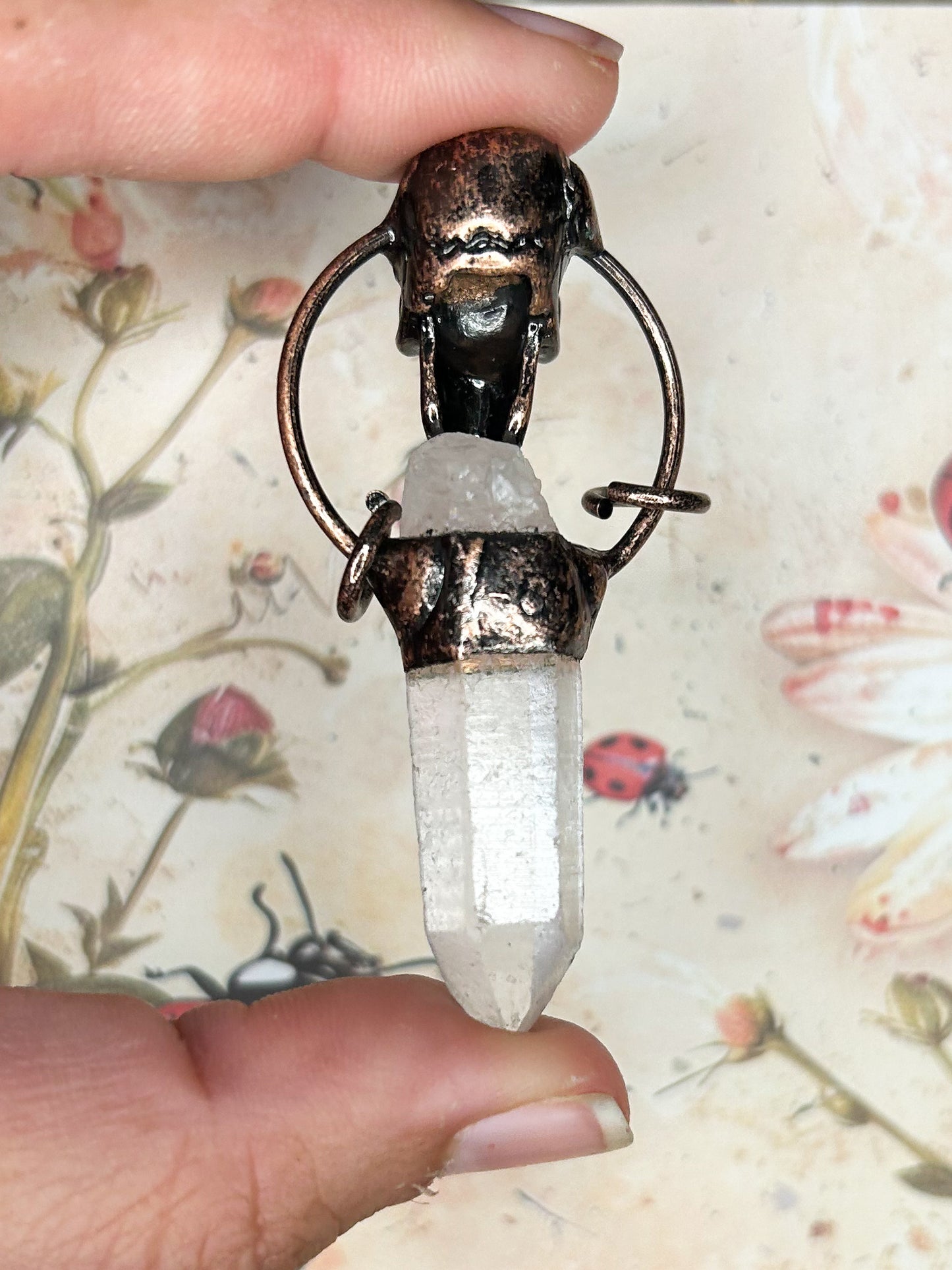 Clear Quartz Pendant QZ13