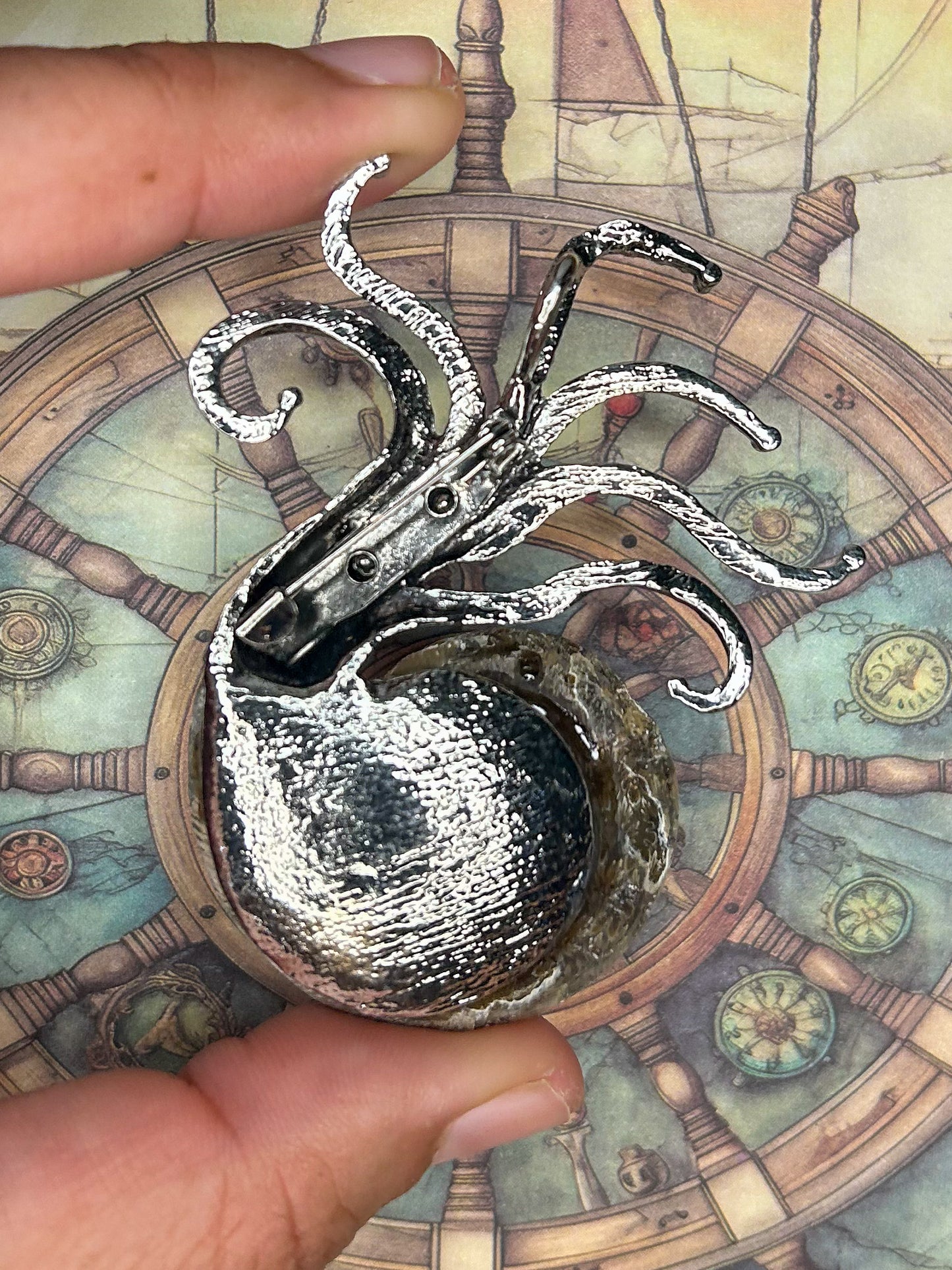 Ammonite Pendant AN24