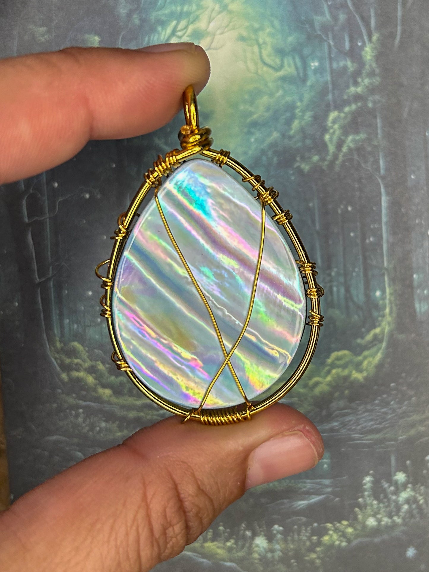 Abalone Pendant AB55