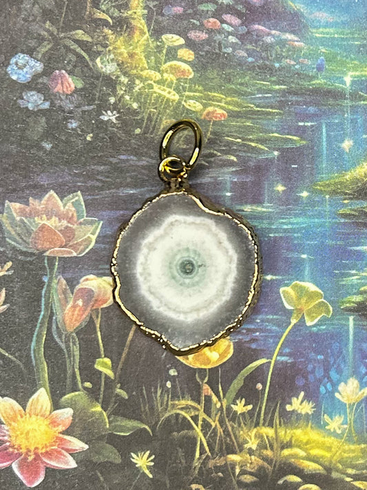 Agate Geode Pendant AG30