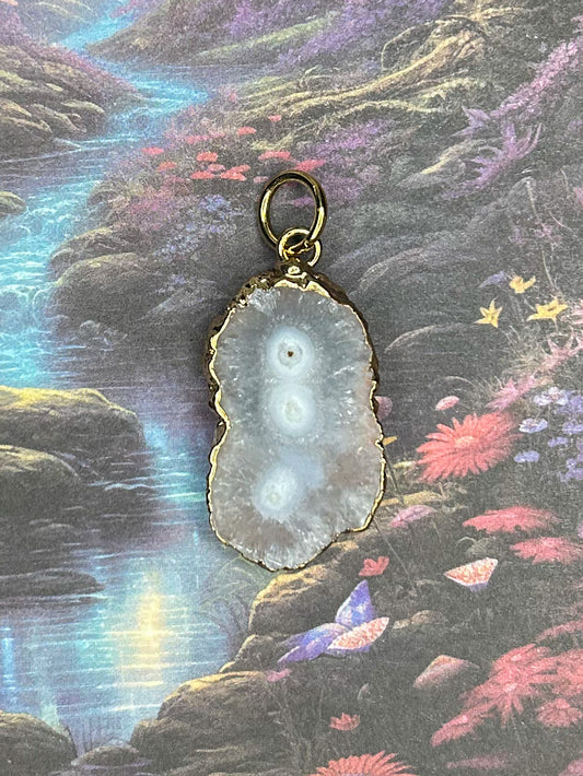Agate Geode Pendant AG27