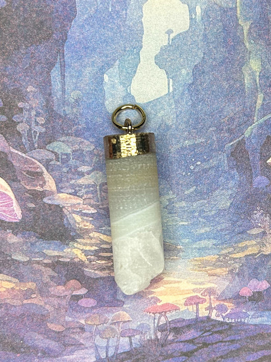 Agate Druzy Pendant DZ53