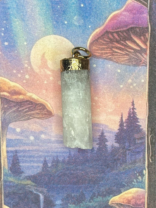 Agate Druzy Pendant DZ51