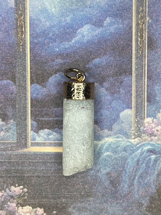 Agate Druzy Pendant DZ46