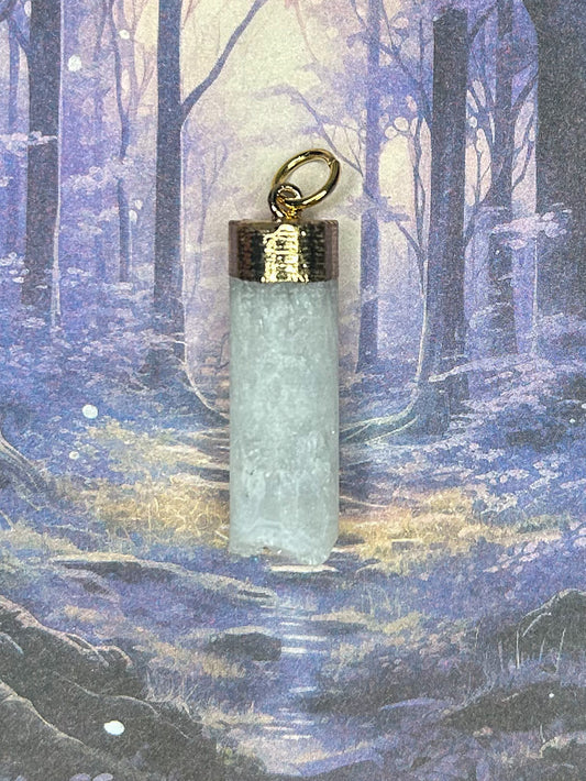 Agate Druzy Pendant DZ47