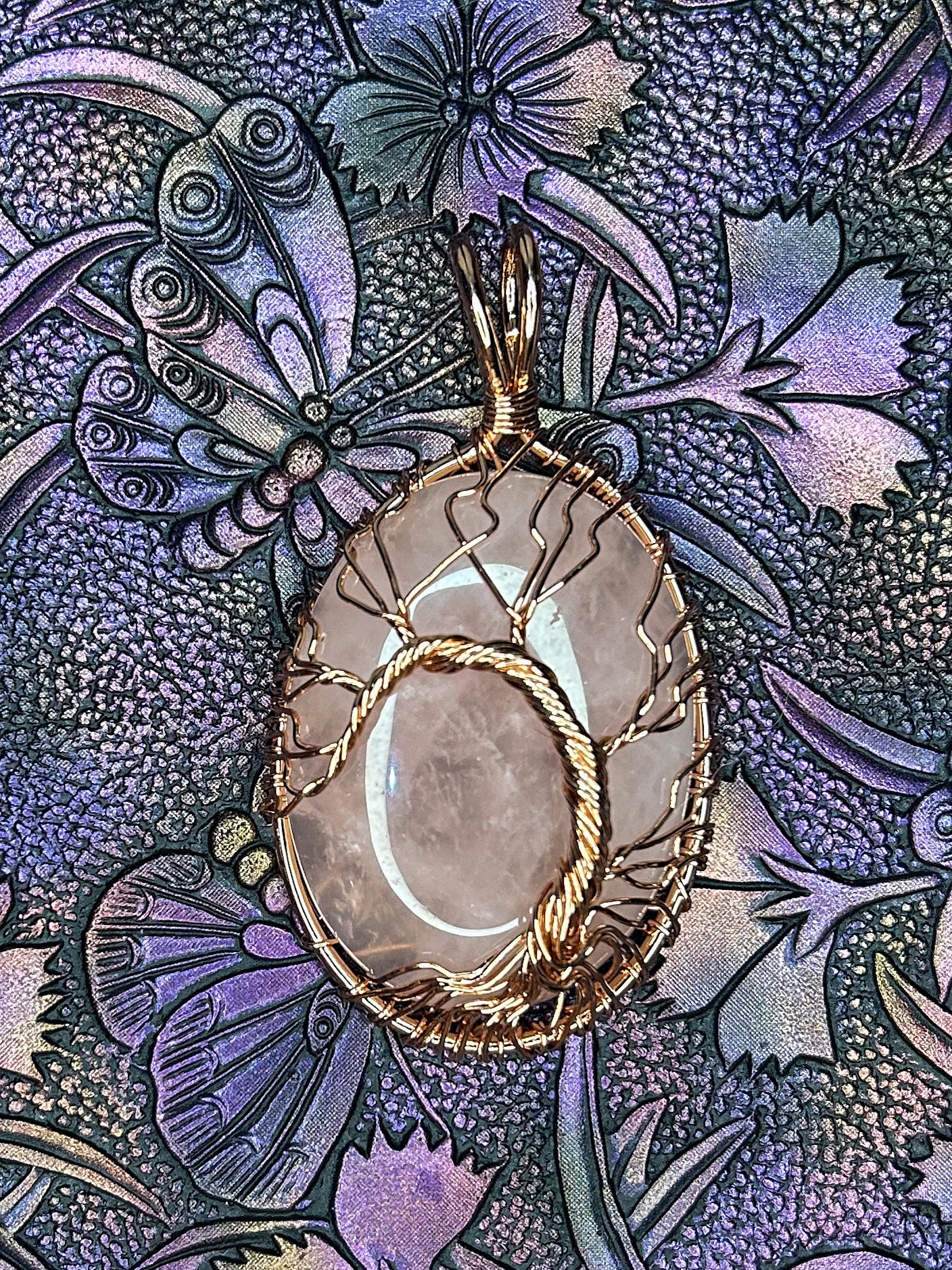 Rose Quartz Pendant RQ28