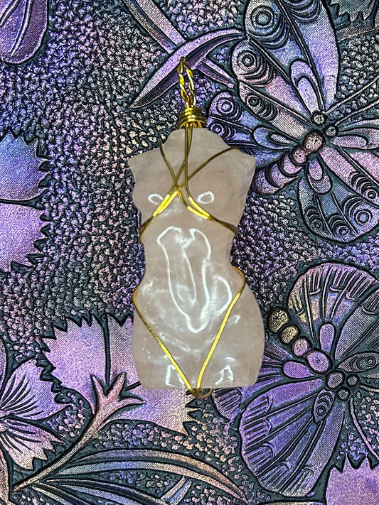 Rose Quartz Pendant RQ31