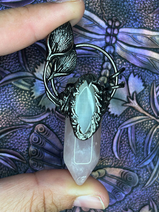 Rose Quartz Pendant RQ19
