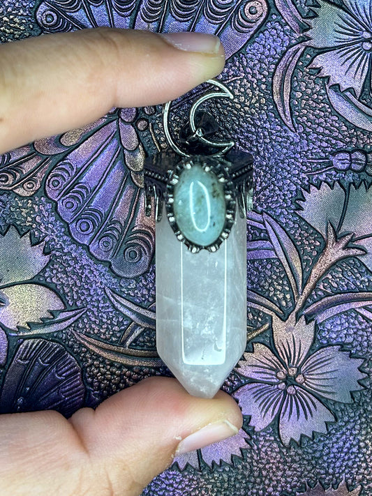 Rose Quartz Pendant RQ14
