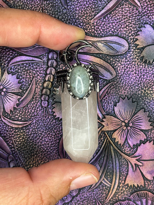 Rose Quartz Pendant RQ13