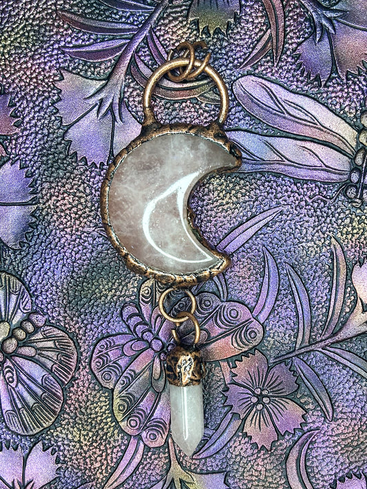 Rose Quartz Pendant RQ12