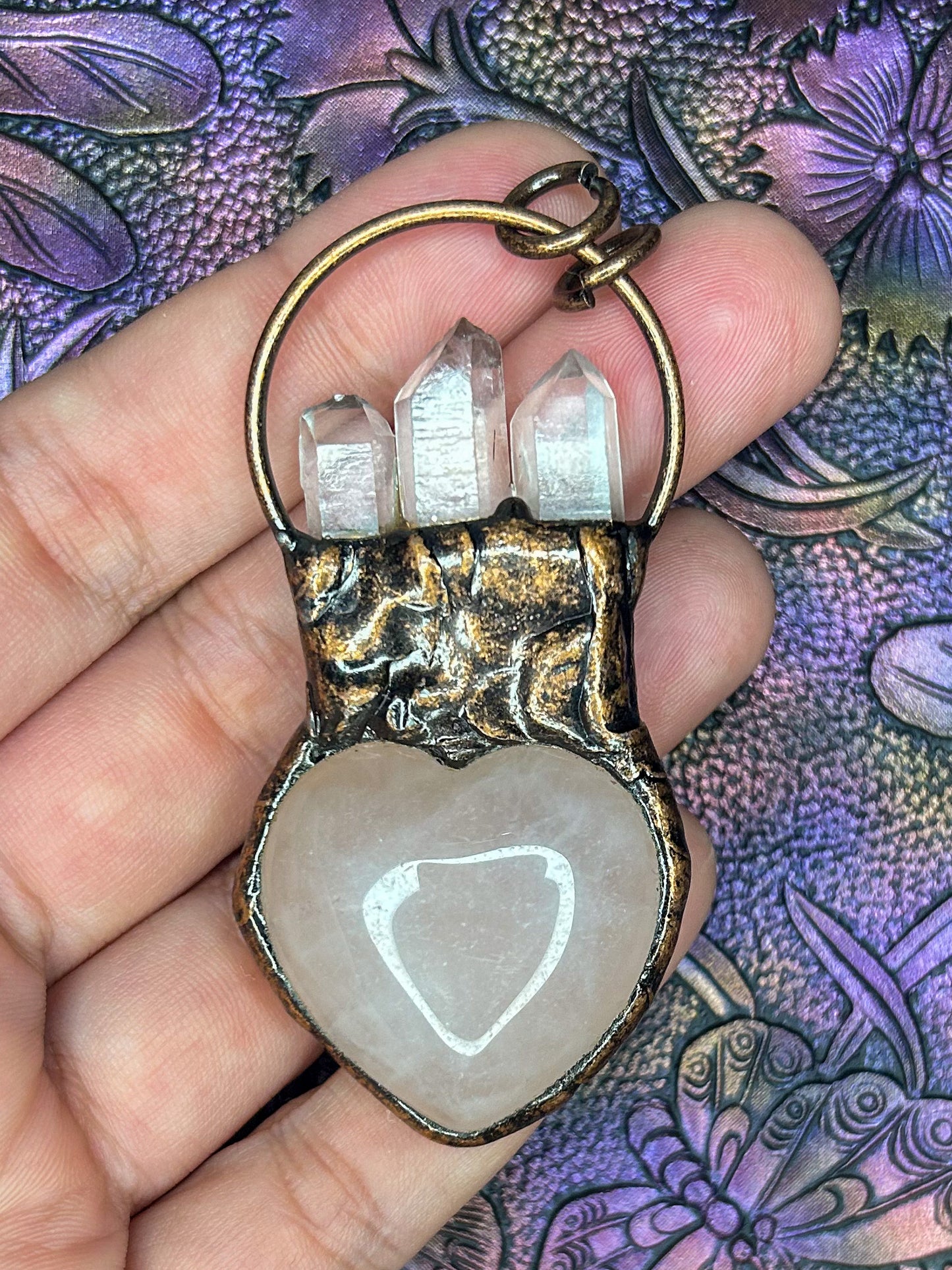 Rose Quartz Pendant RQ04