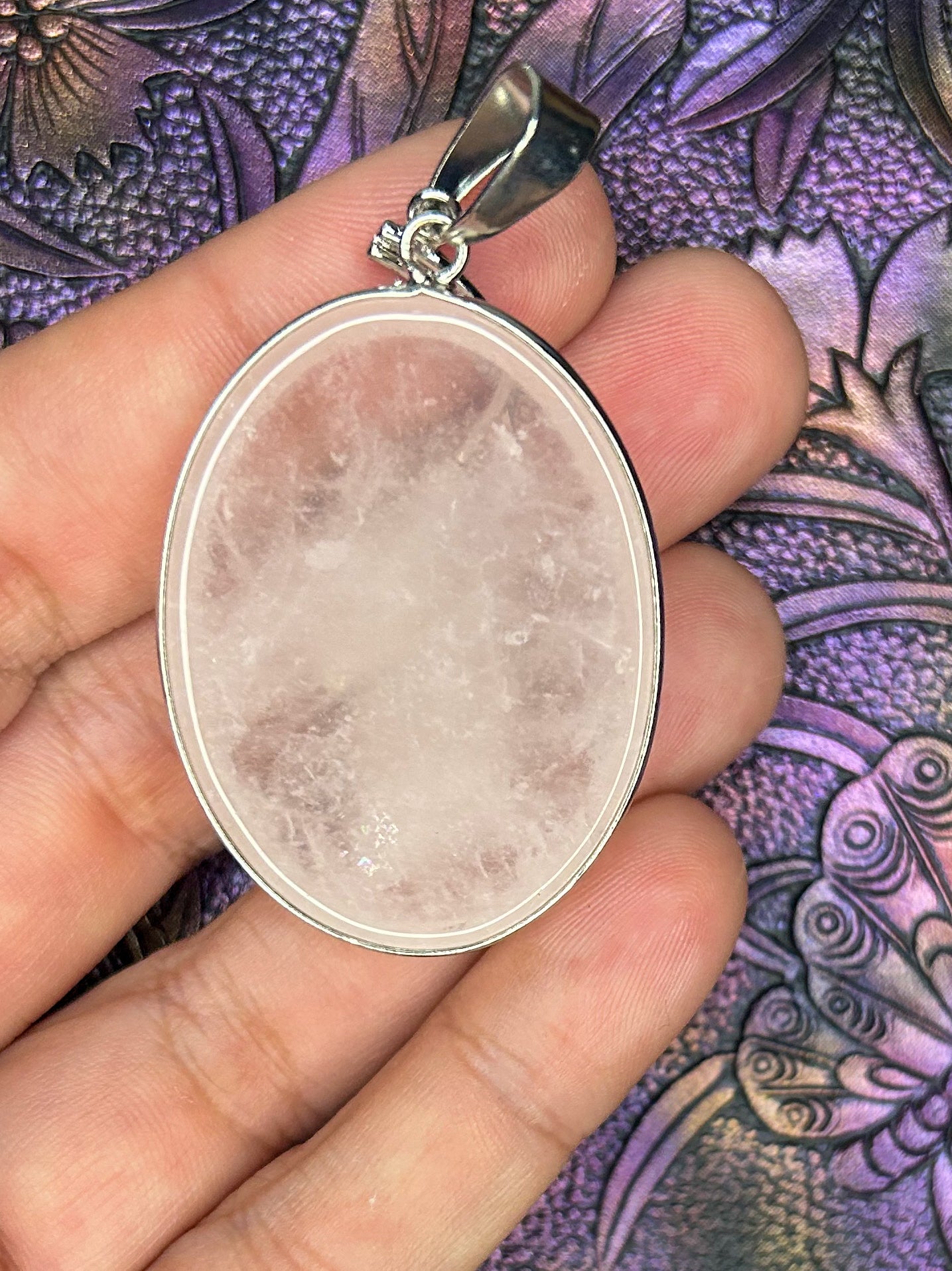 Rose Quartz Pendant RQ46