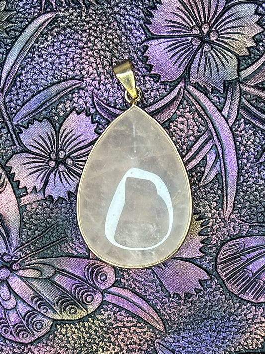 Rose Quartz Pendant RQ55