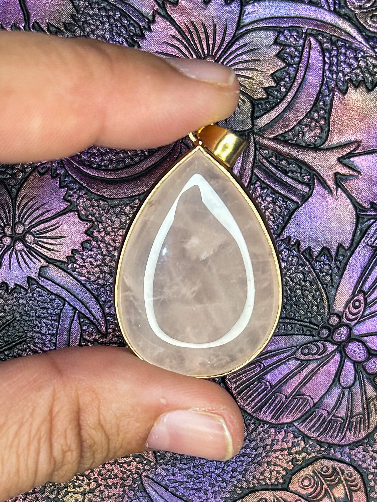 Rose Quartz Pendant RQ55