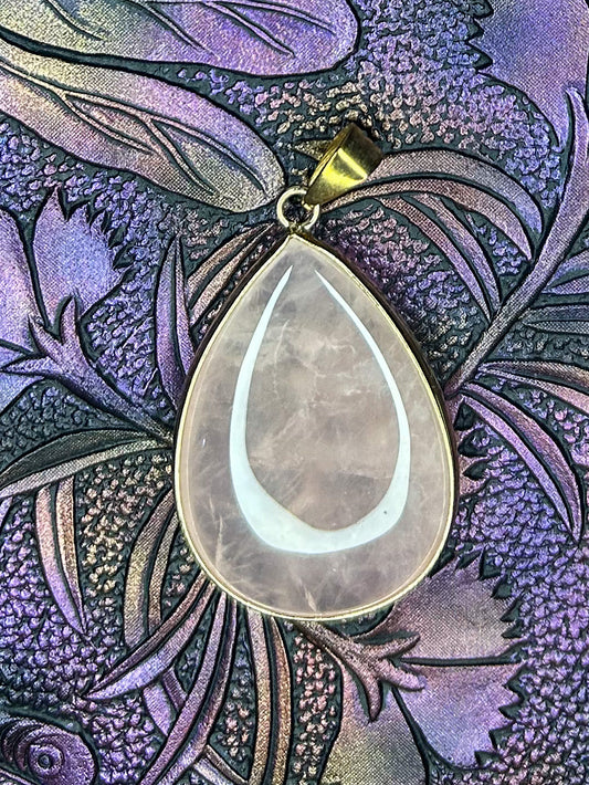 Rose Quartz Pendant RQ58