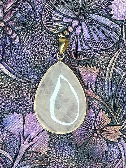 Rose Quartz Pendant RQ57