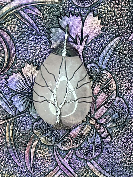 Rose Quartz Pendant RQ42