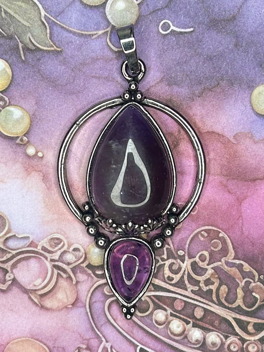 Amethyst Pendant AM108