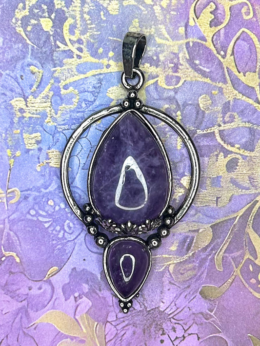 Amethyst Pendant AM104