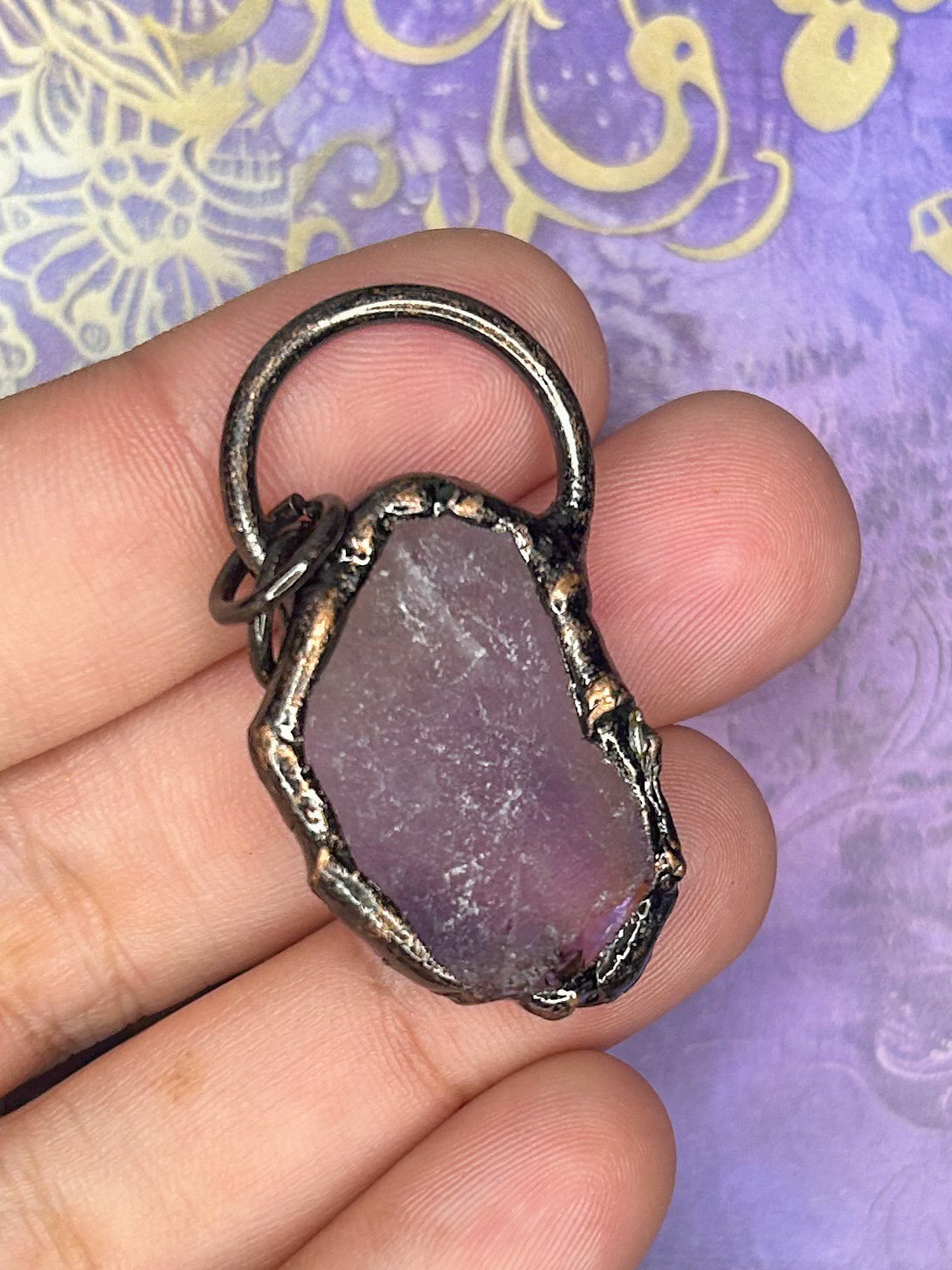 Amethyst Pendant AM80