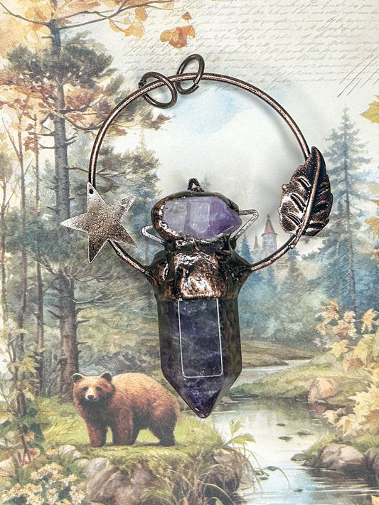 Amethyst Pendant AM08