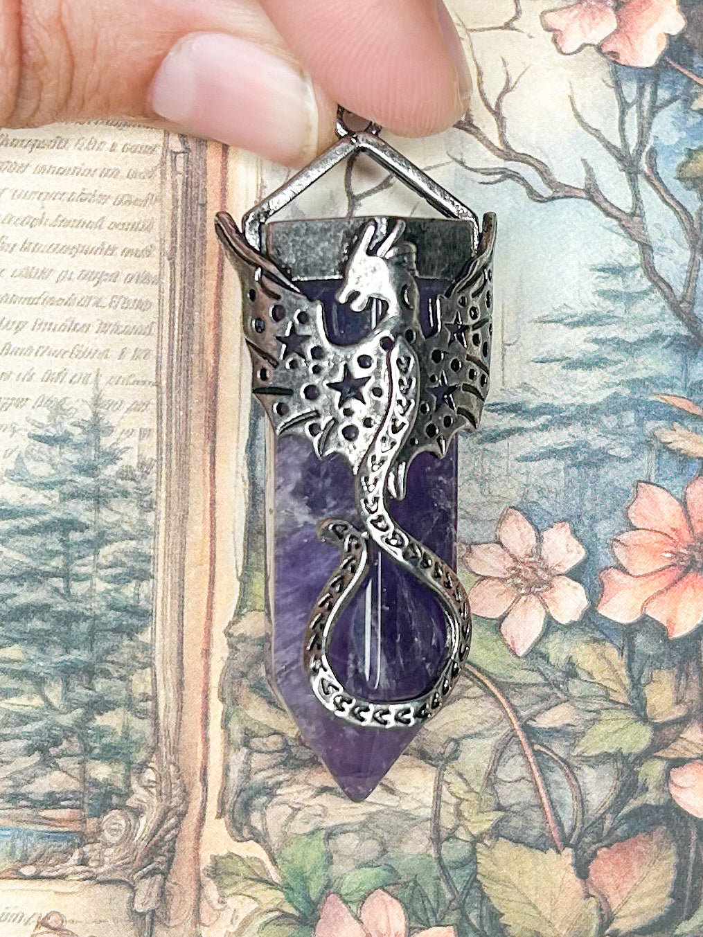 Amethyst Pendant AM94