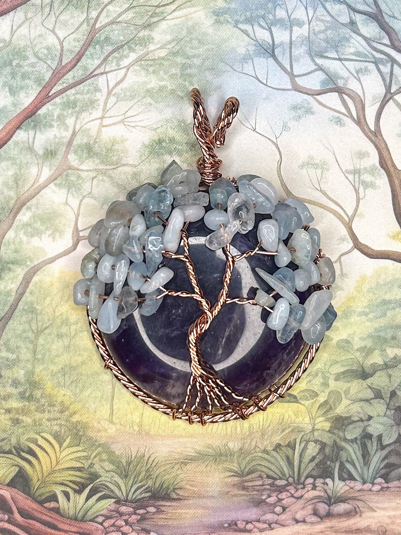 Amethyst Pendant AM57