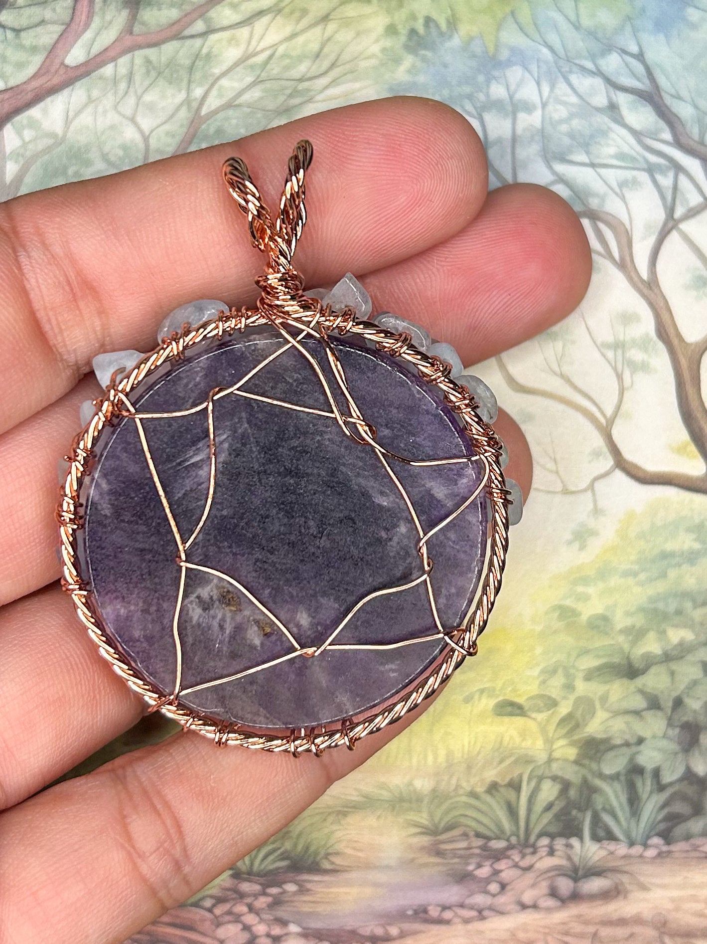 Amethyst Pendant AM57