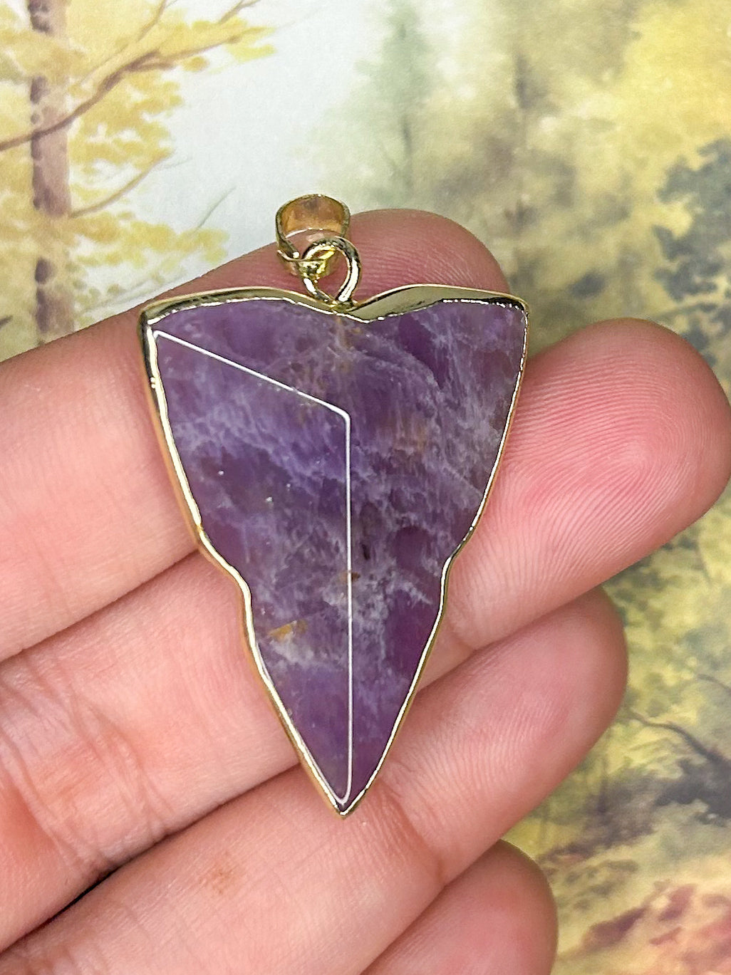Amethyst Pendant AM160