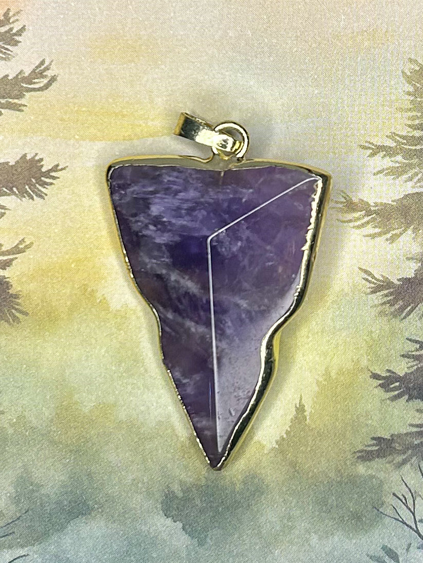 Amethyst Pendant AM166