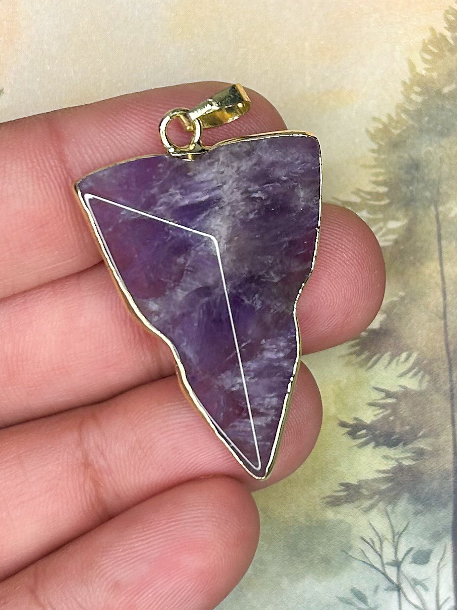 Amethyst Pendant AM166