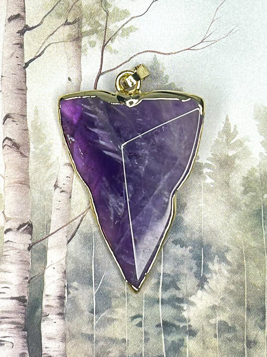 Amethyst Pendant AM164