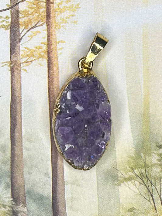 Amethyst Pendant AM190
