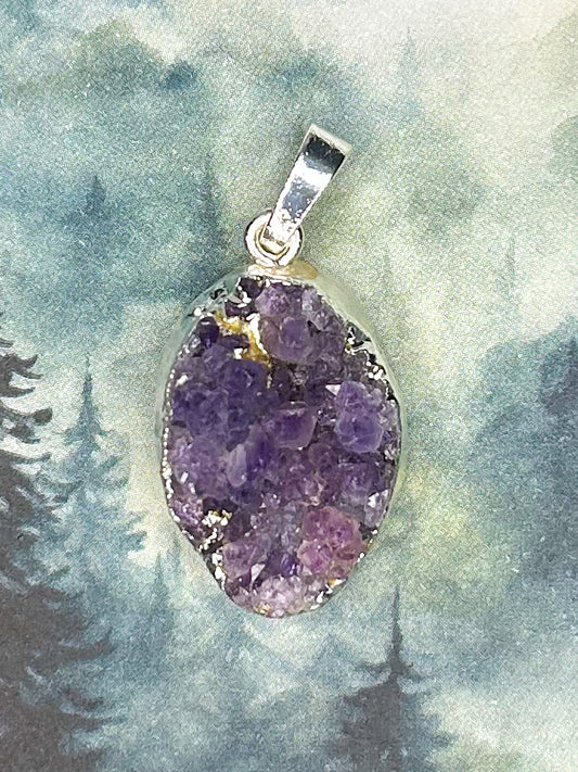 Amethyst Pendant AM191