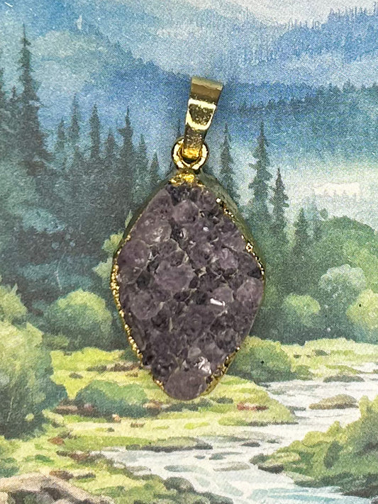 Amethyst Pendant AM189