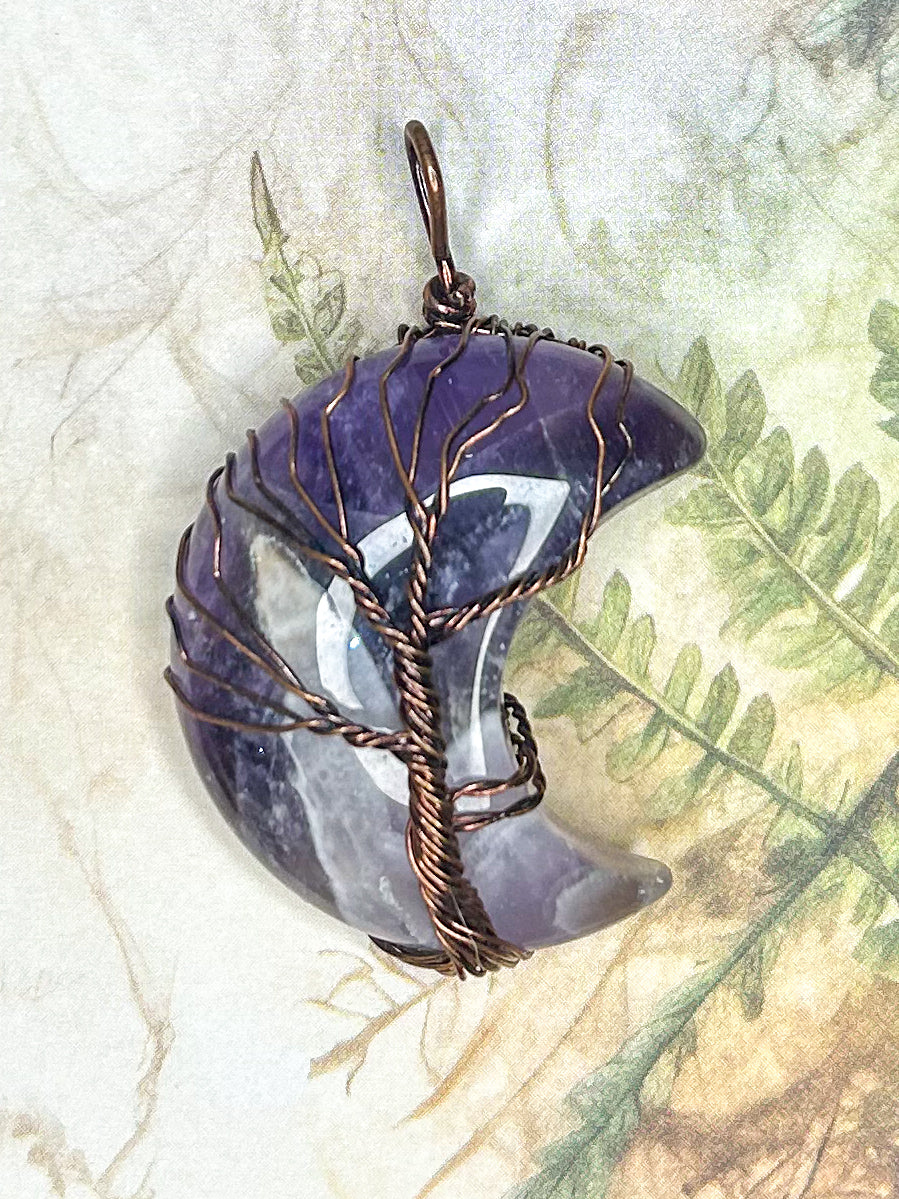 Amethyst Pendant AM187