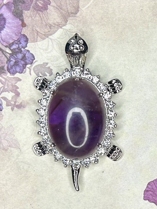 Amethyst Pendant AM122
