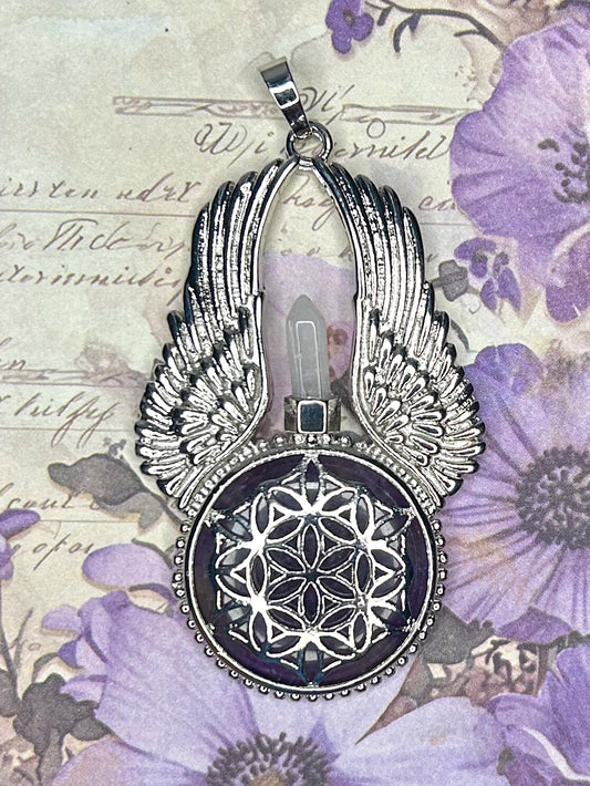 Amethyst Pendant AM112