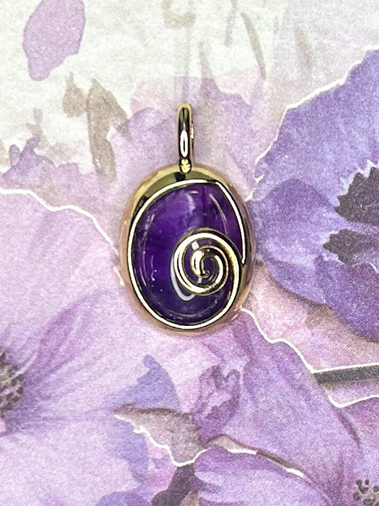 Amethyst Pendant AM118