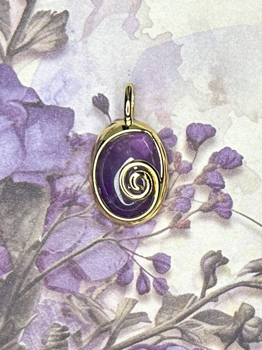 Amethyst Pendant AM115