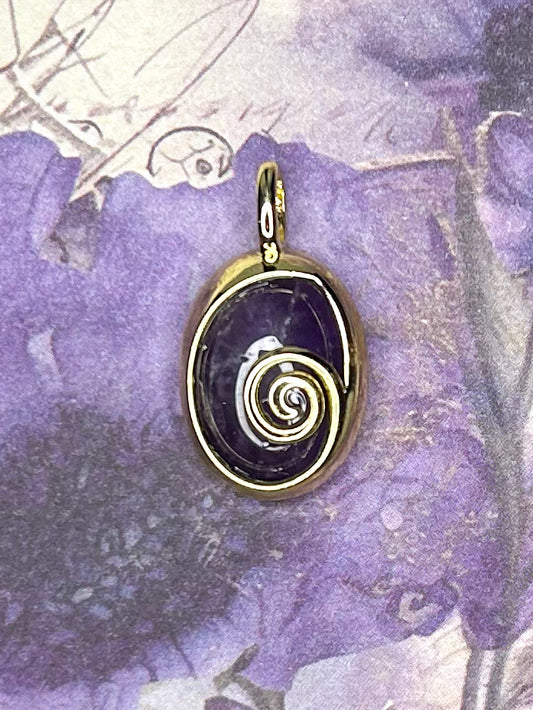 Amethyst Pendant AM117