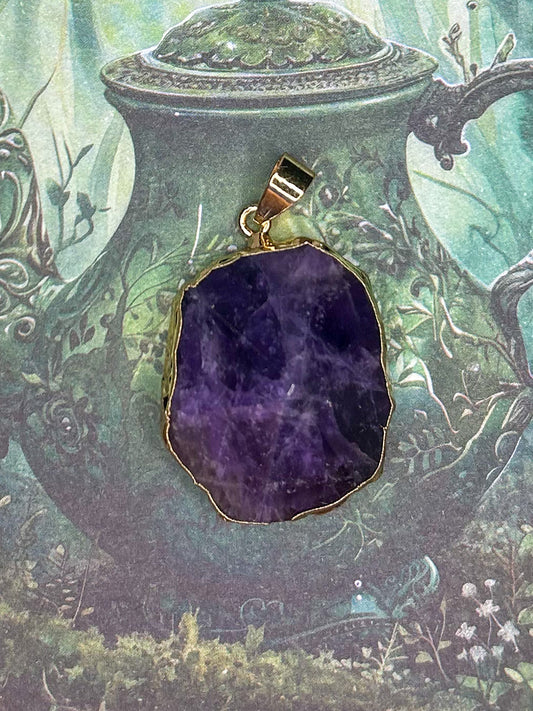 Amethyst Pendant AM201