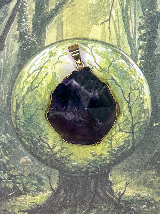 Amethyst Pendant AM198
