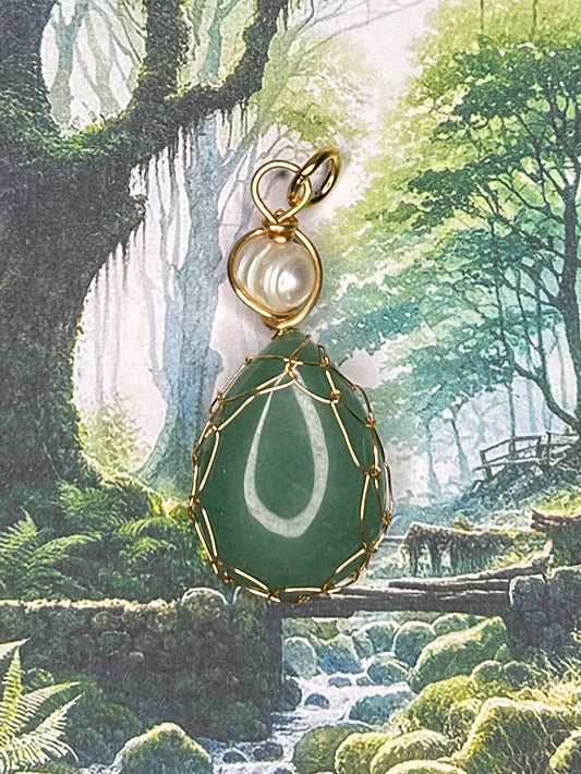 Aventurine Pendant 1AV06