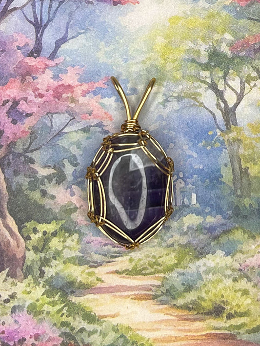 Amethyst Pendant 1AM15