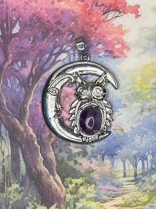 Amethyst Pendant 1AM09