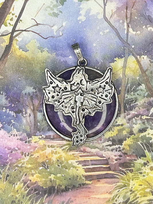 Amethyst Pendant 1AM07